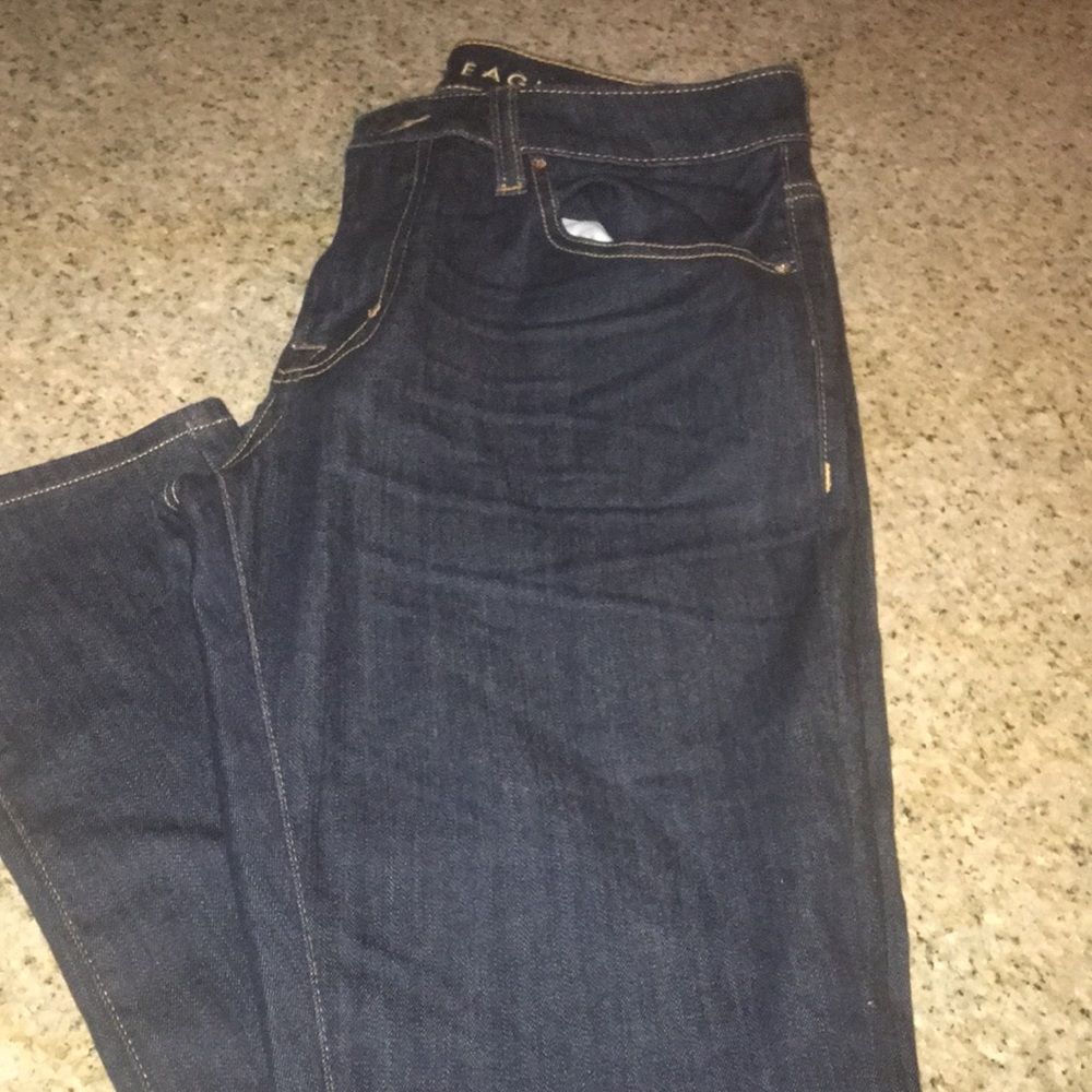 American Eagle Skinny Flex Dark Denim Jeans